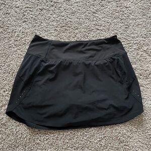 NWOT Women's Athleta Athletic Skirt in Black size Small Petite